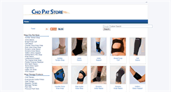 Desktop Screenshot of cho-pat-store.com